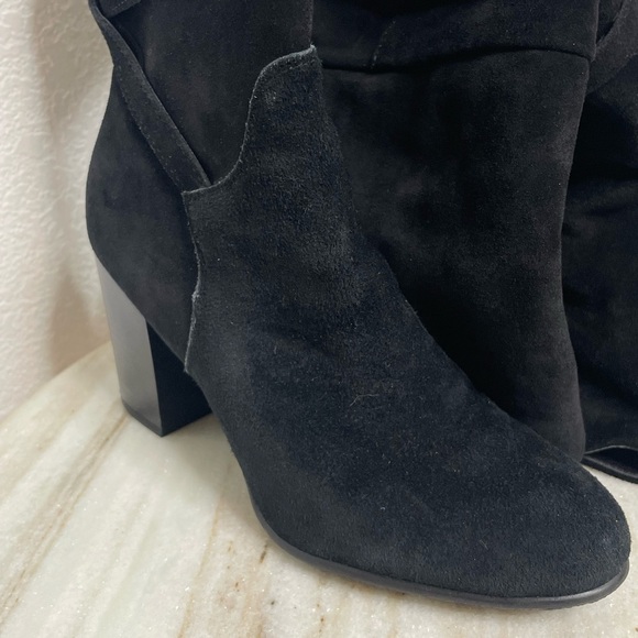 Sam Edelman boots thigh high Sable suede black sz 6 - Picture 13 of 13